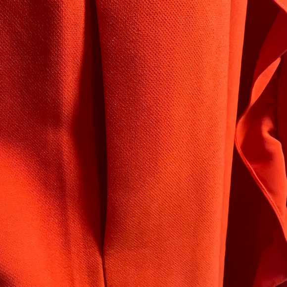 Ted Baker - Halter neck Lace Ruffle Detail Tunic - Dark Orange - Picture 11 of 13